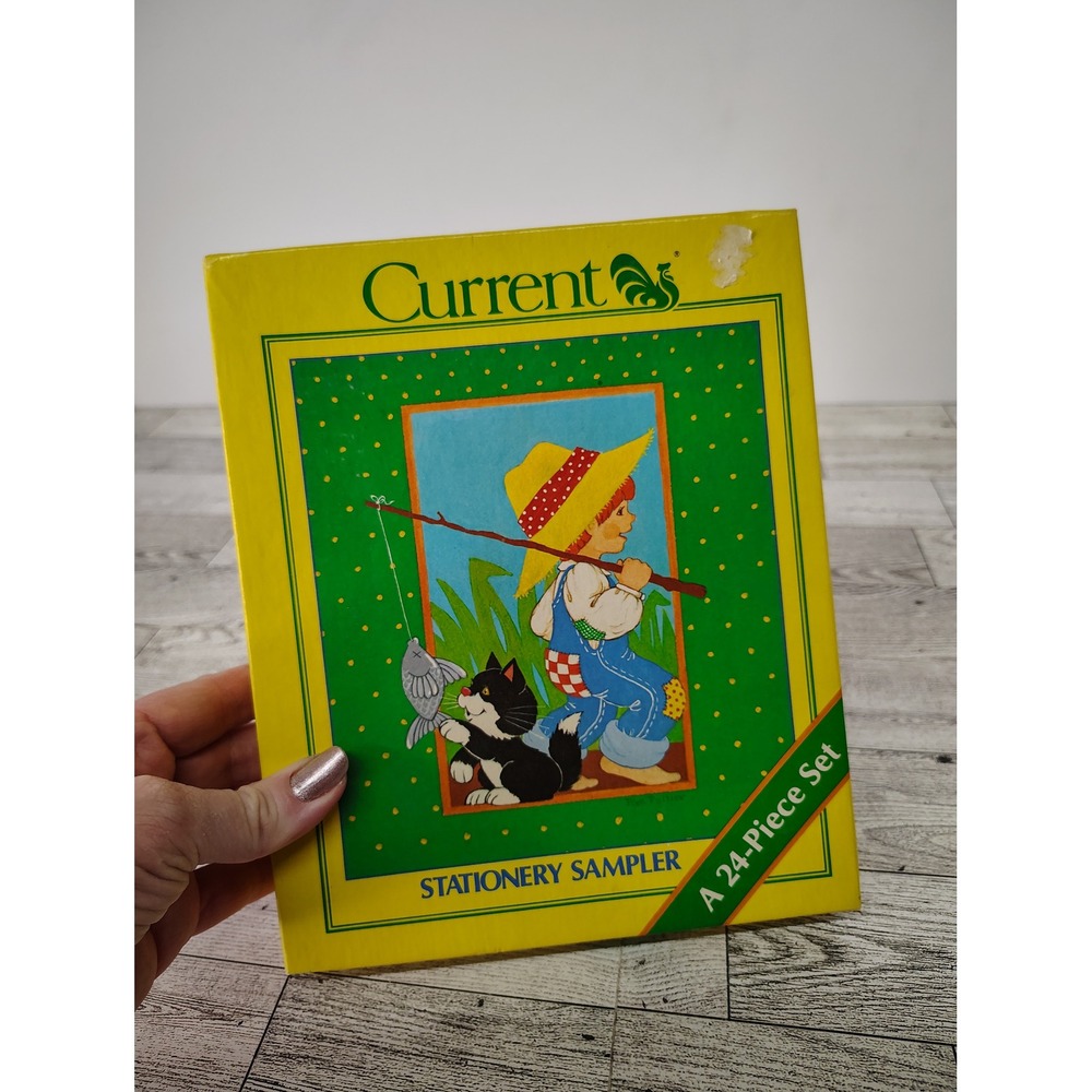 Current Stationery Sampler Set Vintage‎ Note Cards Envelopes Paper Retro